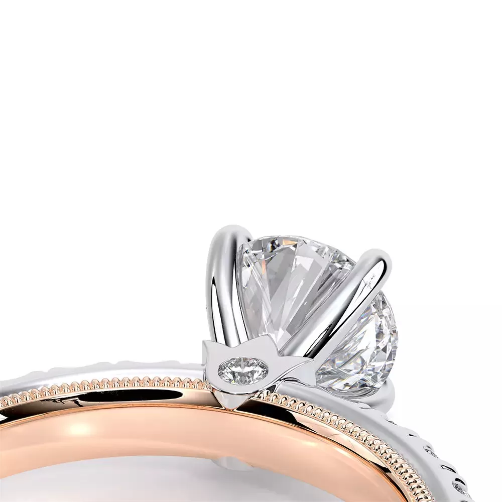 Verragio Tradition Two-Tone Round Diamond Engagement Ring