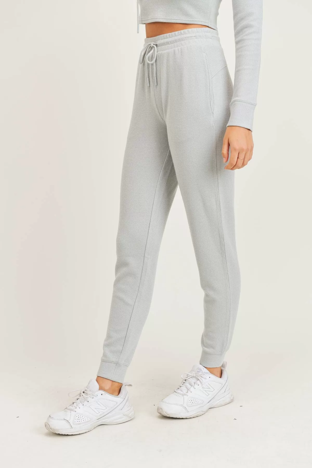 Waffle Lounge Pants in Sea Mist