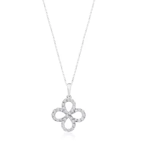 White Gold Diamond Eternal Pendant