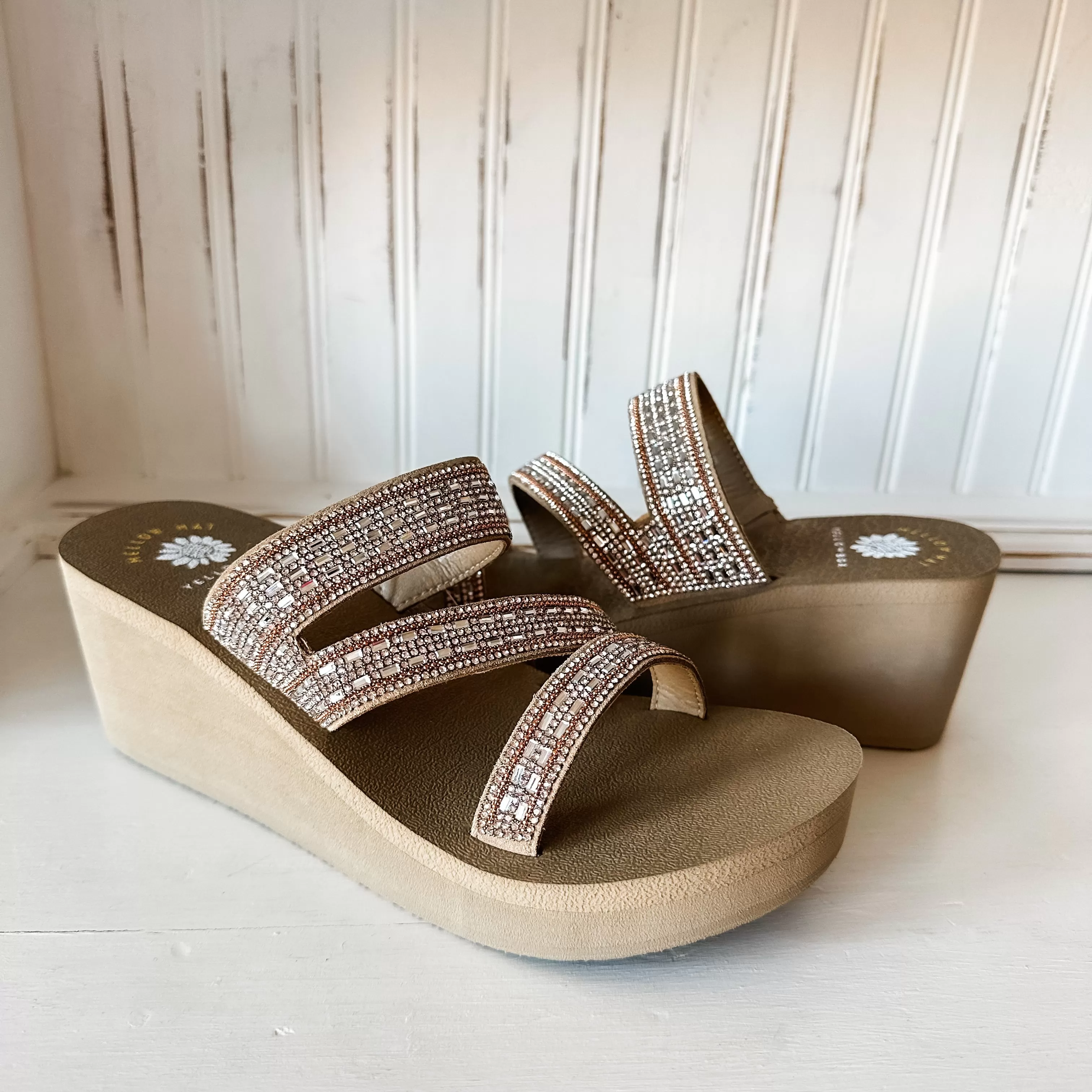 Witley Wedge Sandal - Taupe