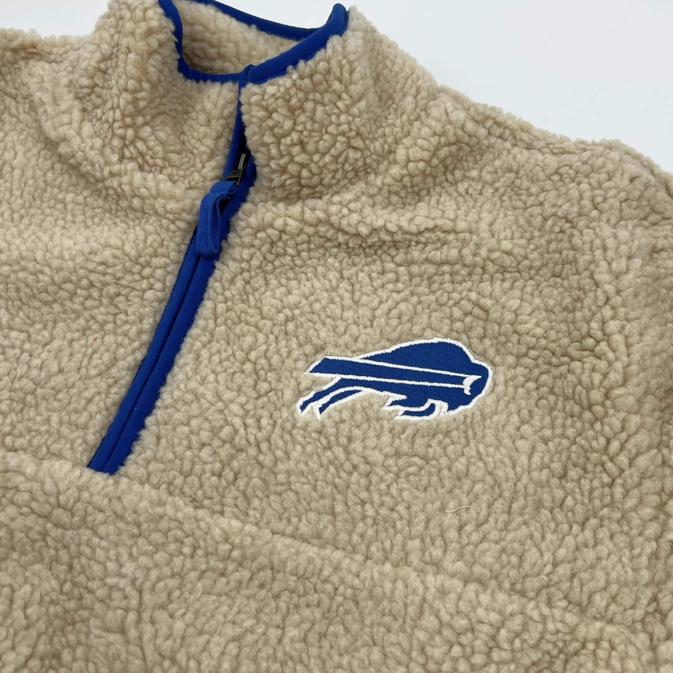 Women's '47 Brand Buffalo Bills Sherpa Quarter Zip