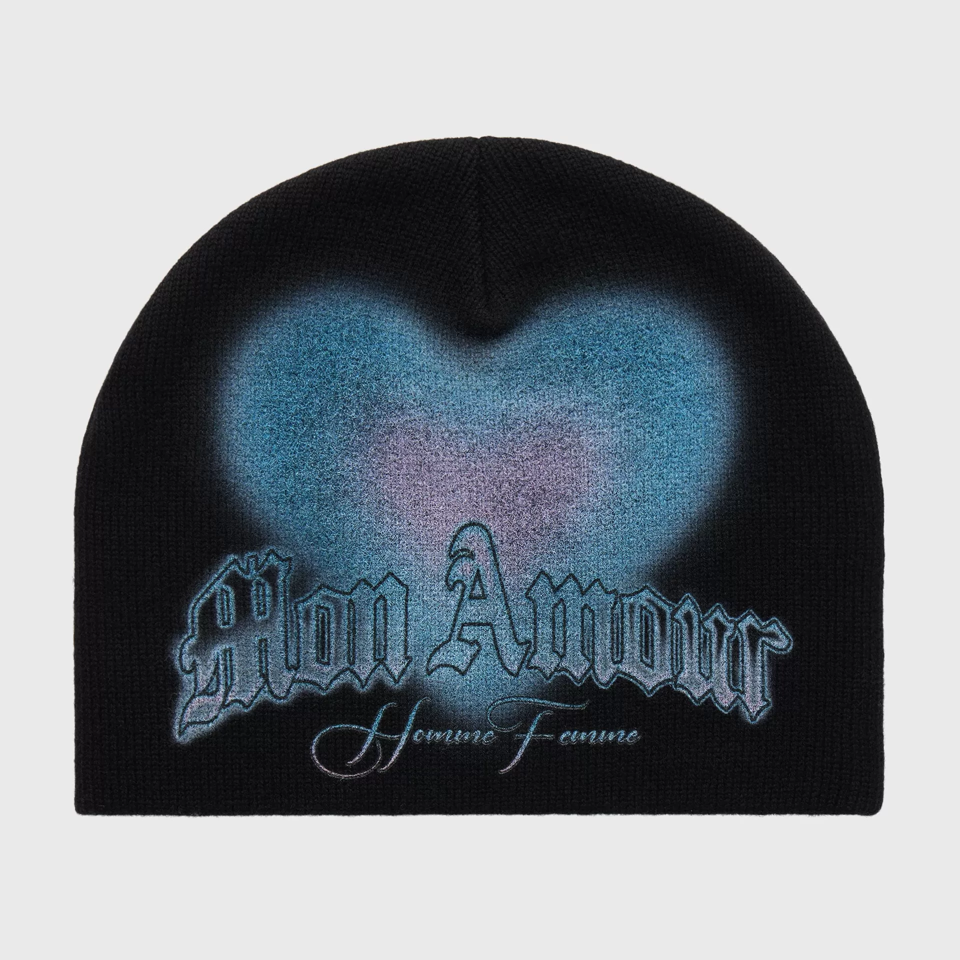 Wool My Love Beanie Black/Blue